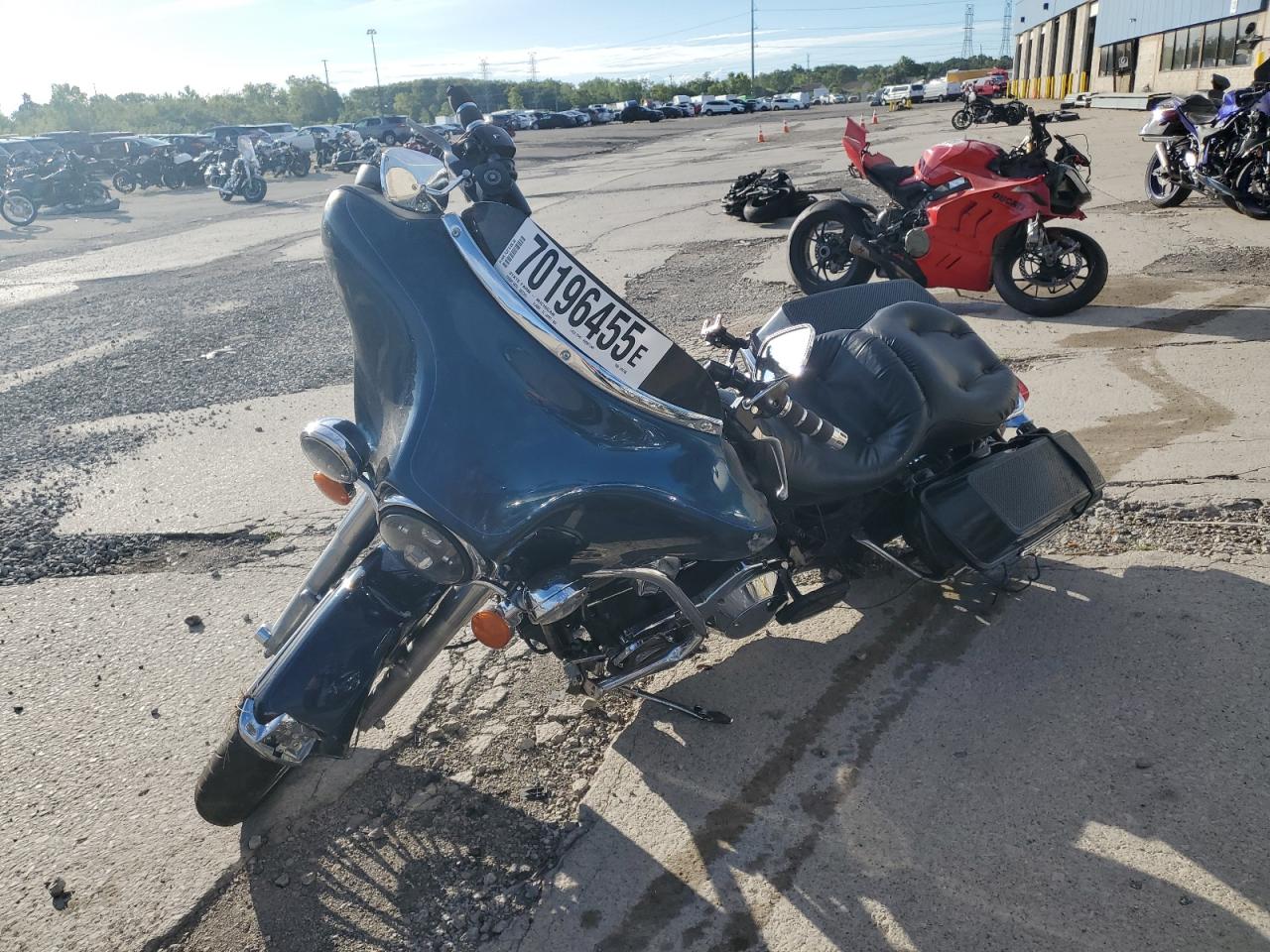 2004 Harley-Davidson Flht Classic blue null gas 1HD1DJV1X4Y605746 photo #4