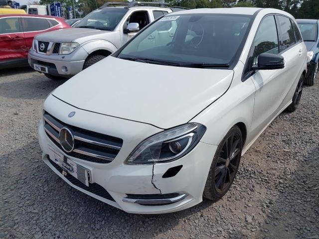2013 MERCEDES BENZ B180 BLUEE for sale at Copart WOLVERHAMPTON