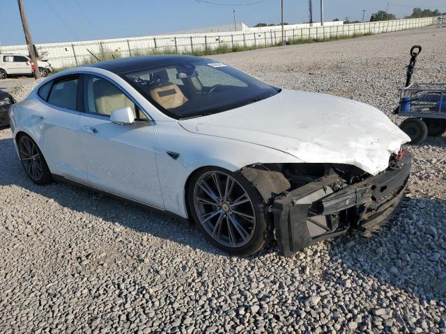 Hatchbacks TESLA MODEL S 2015 White