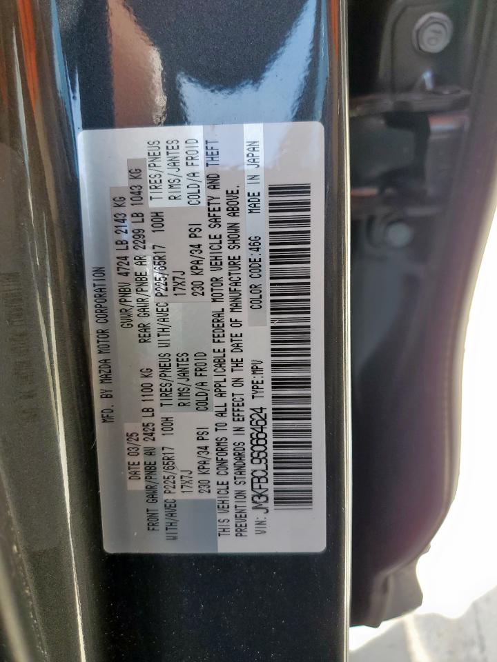 2025 Mazda Cx-5 Preferred VIN: JM3KFBCL9S0664624 Lot: 70731115