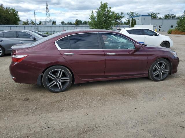 Седаны HONDA ACCORD 2017 Бургунди