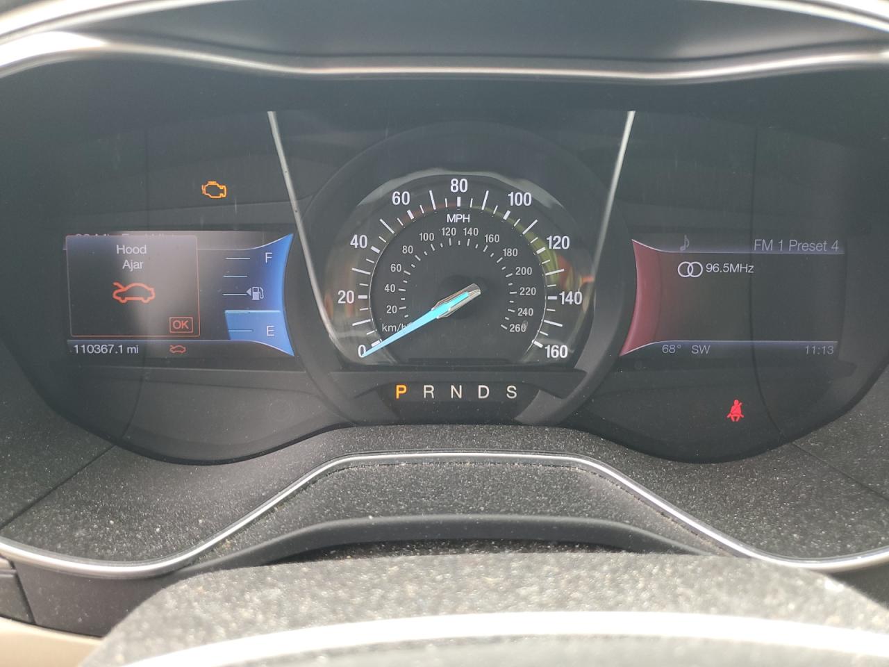 2013 Ford Fusion Se VIN: 3FA6P0HR0DR166474 Lot: 68860255