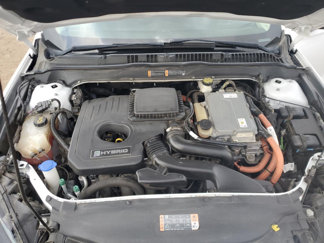 2017 Ford Fusion Se Hybrid VIN: 3FA6P0LUXHR314860 Lot: 70602035