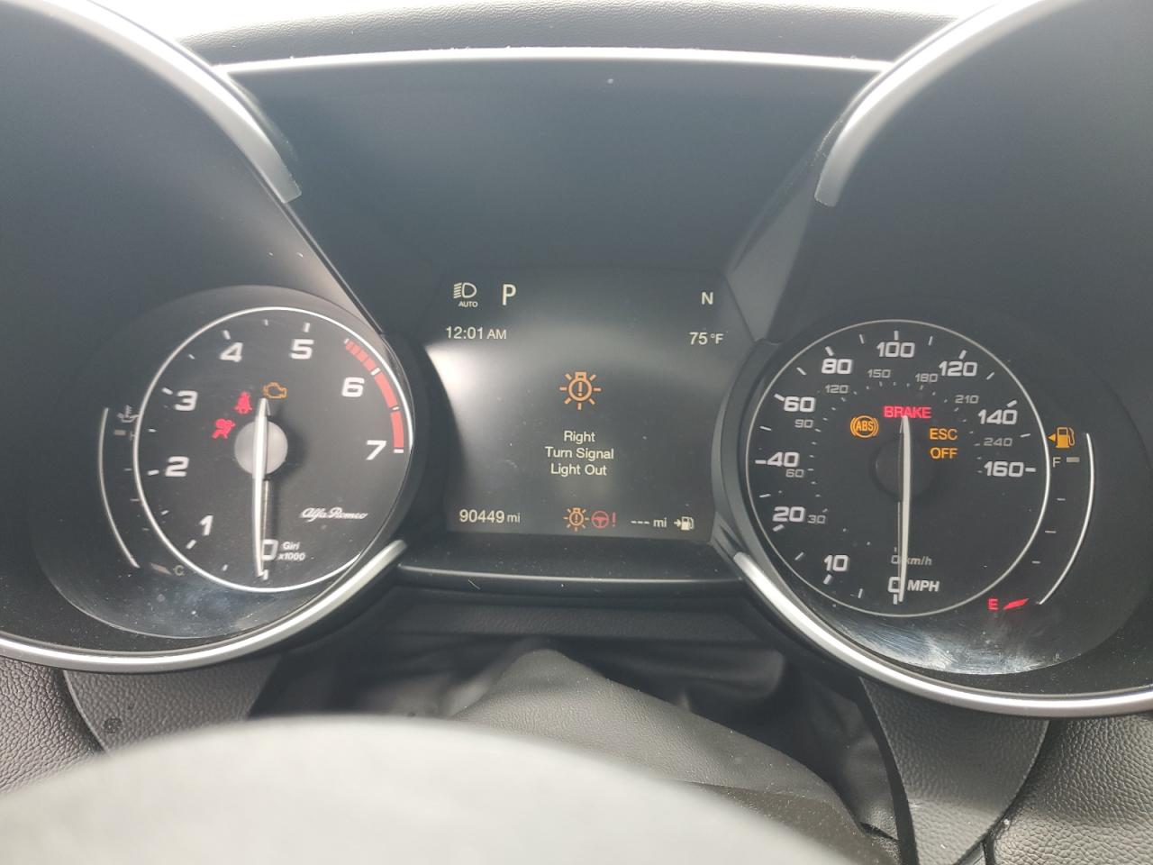 2019 Alfa Romeo Giulia Ti VIN: ZARFANBN0K7611627 Lot: 67918455