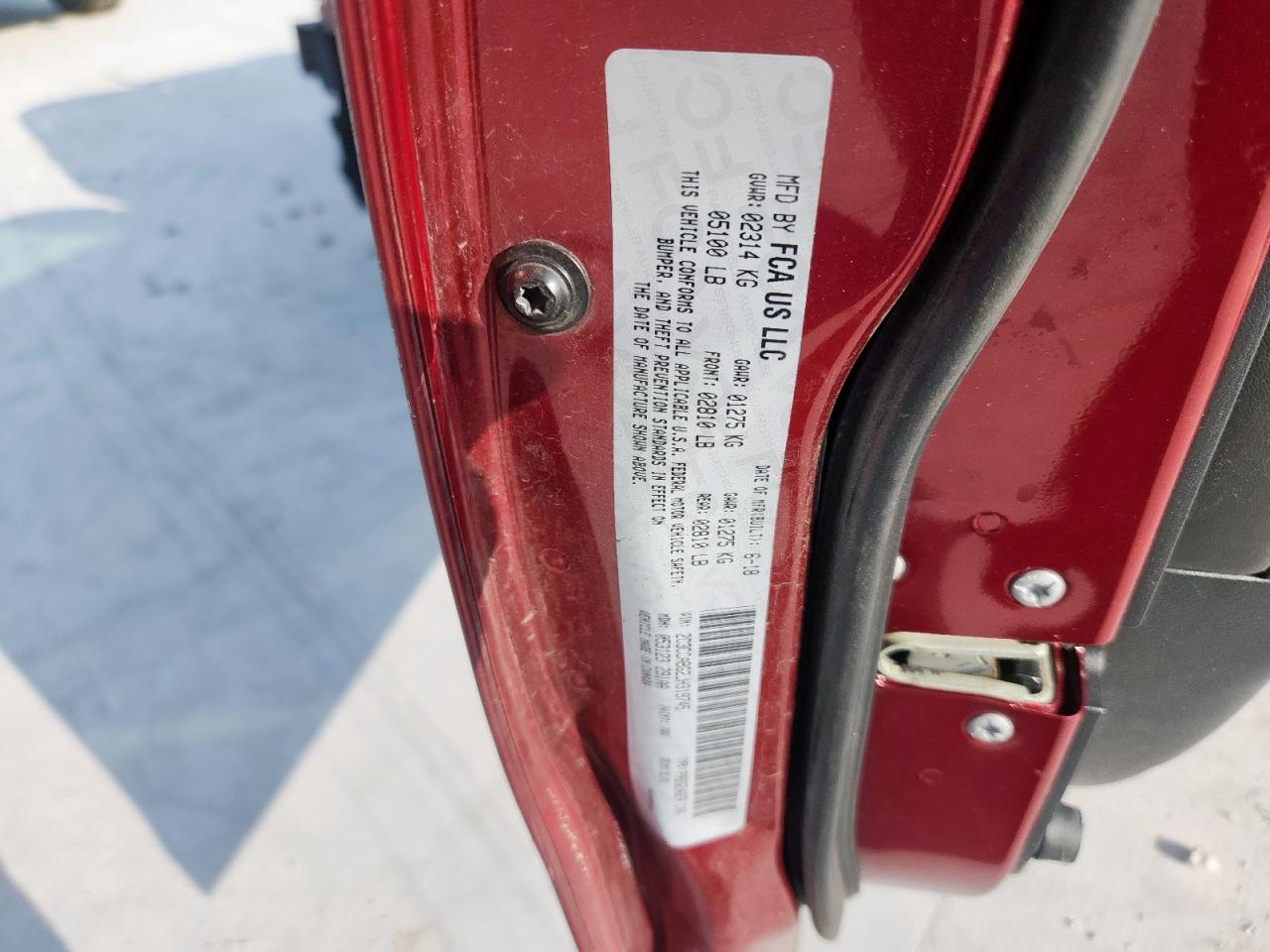 2018 Chrysler 300 S VIN: 2C3CCABG2JH319745 Lot: 70767465