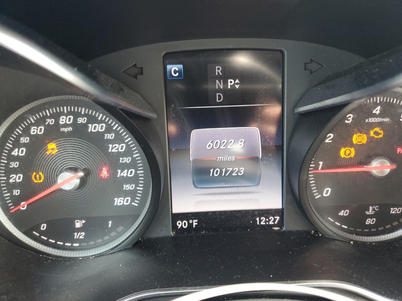 2017 Mercedes-Benz C 300 VIN: WDDWJ4JB2HF346192 Lot: 70695665