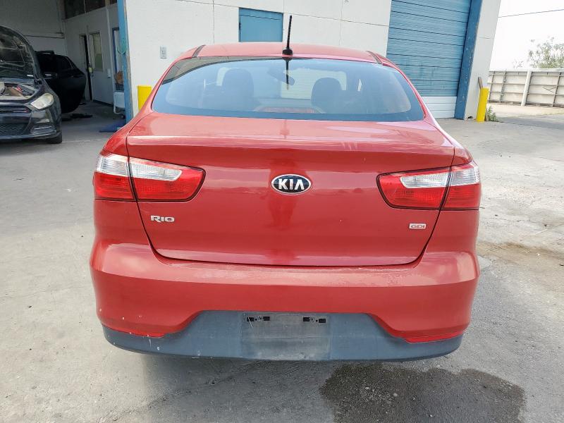  KIA RIO 2017 Красный
