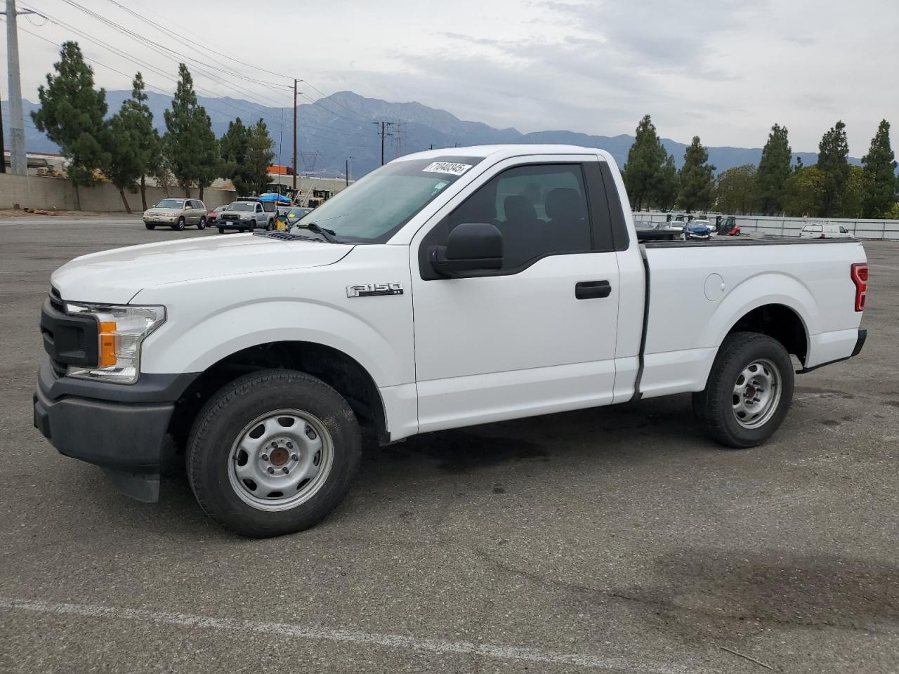 2018 Ford F150 white null gas 1FTMF1CB4JKF31274 photo #1