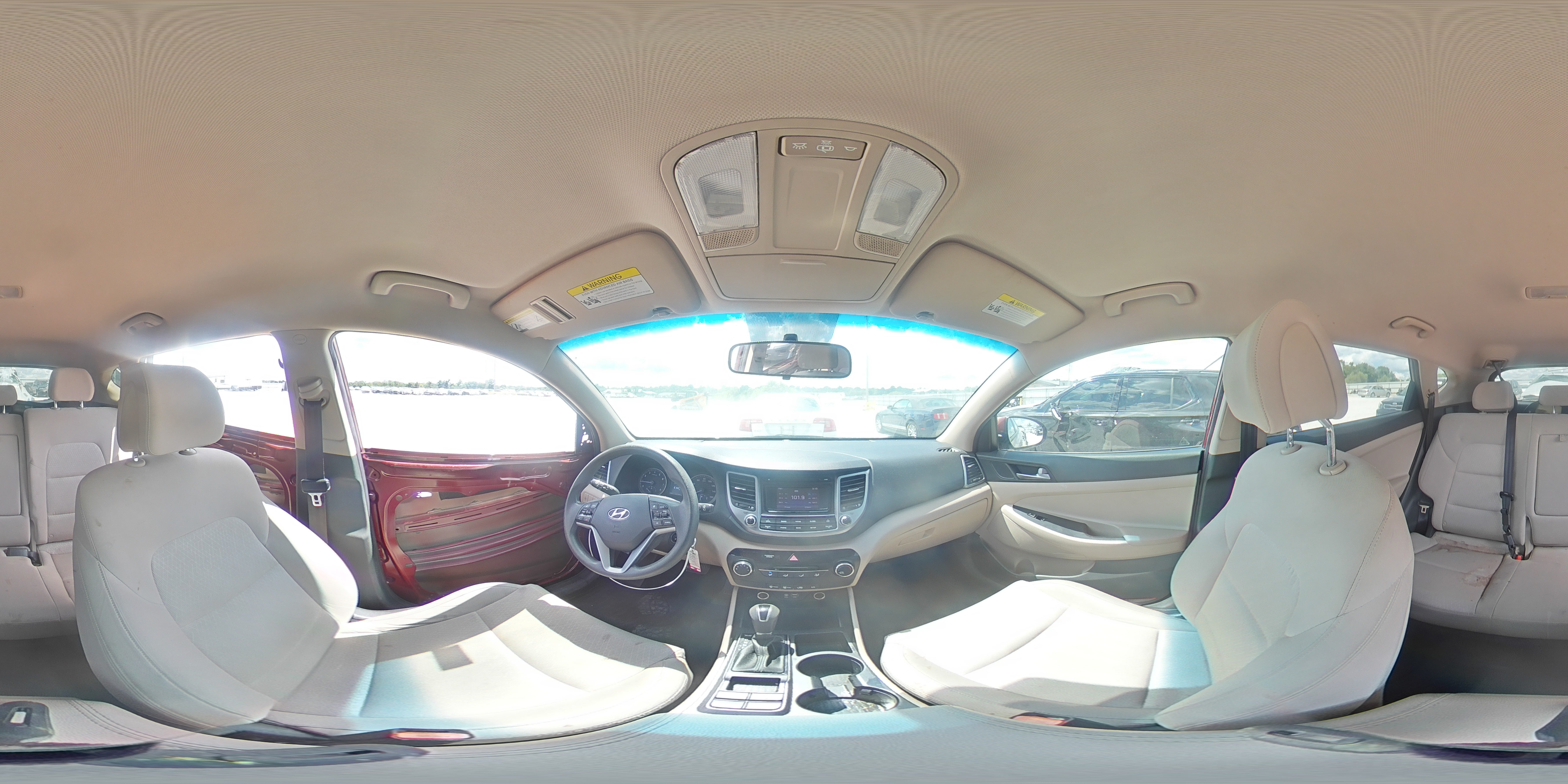 2017 Hyundai Tucson Limited VIN: KM8J3CA44HU481028 Lot: 68672855