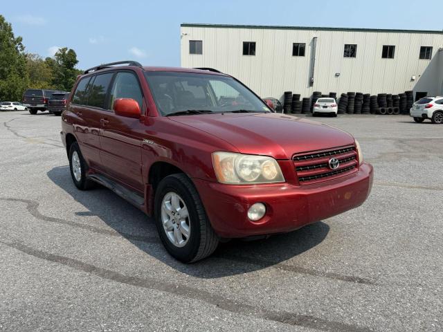 2003 TOYOTA HIGHLANDER LIMITED   à vendre chez Copart VT - RUTLAND