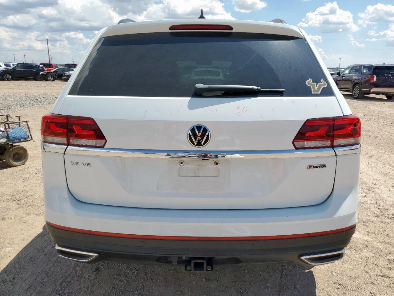 2022 Volkswagen Atlas Se VIN: 1V2KR2CA6NC508640 Lot: 68510035