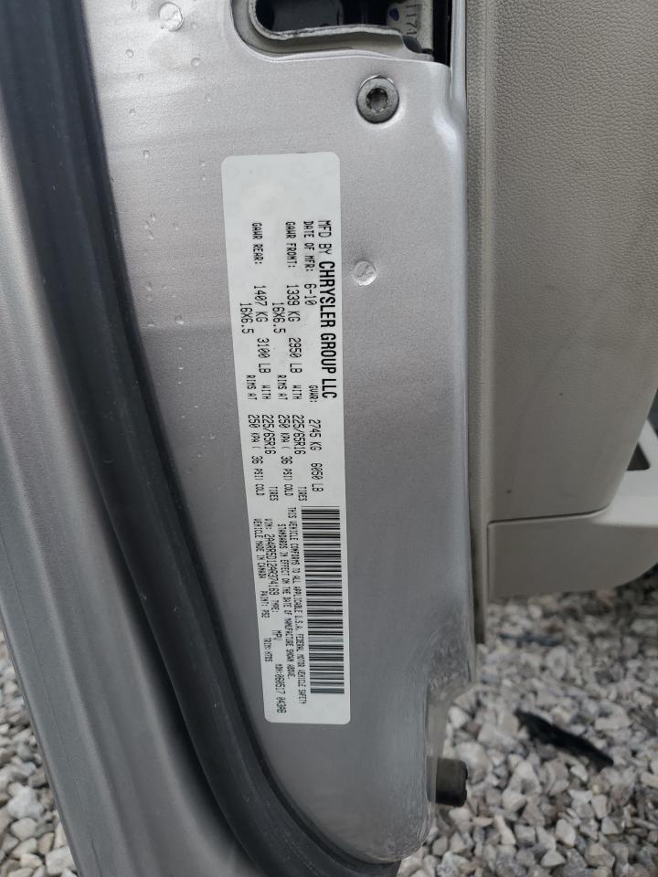 2010 Chrysler Town & Country Touring VIN: 2A4RR5D12AR374169 Lot: 69672065