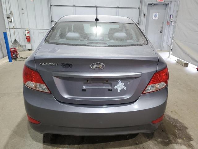 Sedans HYUNDAI ACCENT 2013 Szary