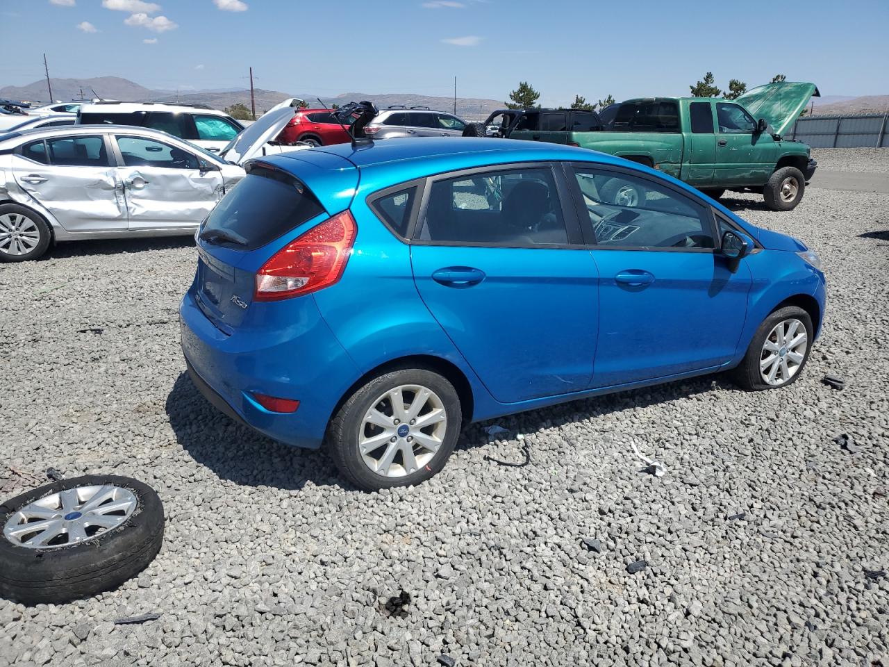 2012 Ford Fiesta Se blue null gas 3FADP4EJ7CM145243 photo #4