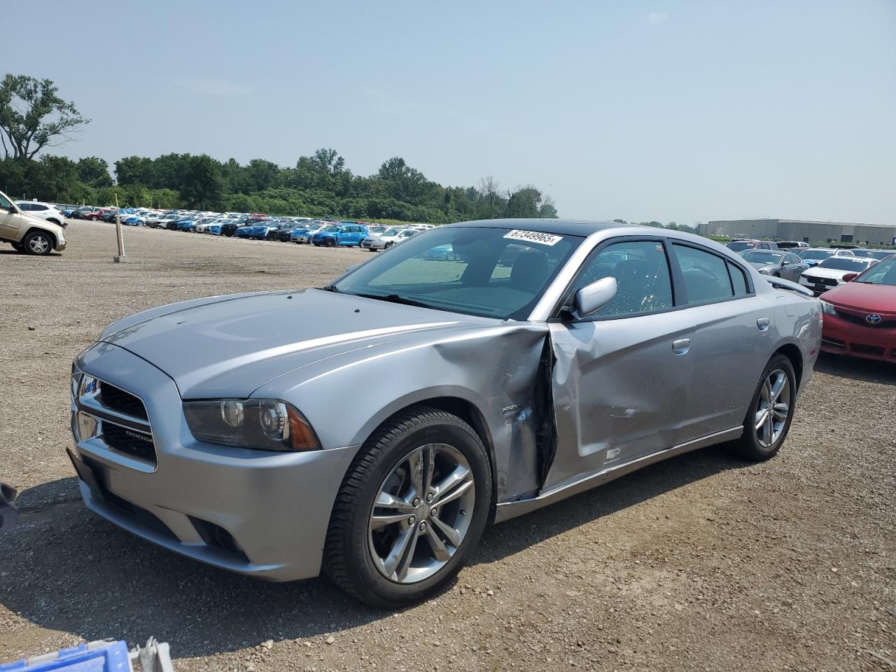 2013 Dodge Charger R/T silver null gas 2C3CDXDT4DH702181 photo #1