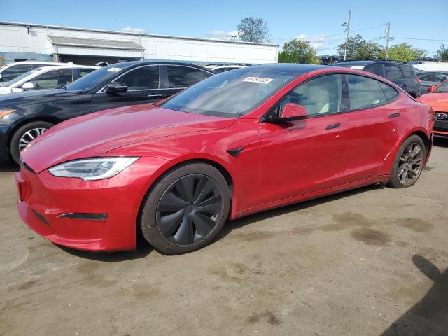  TESLA MODEL S 2021 Czerwony