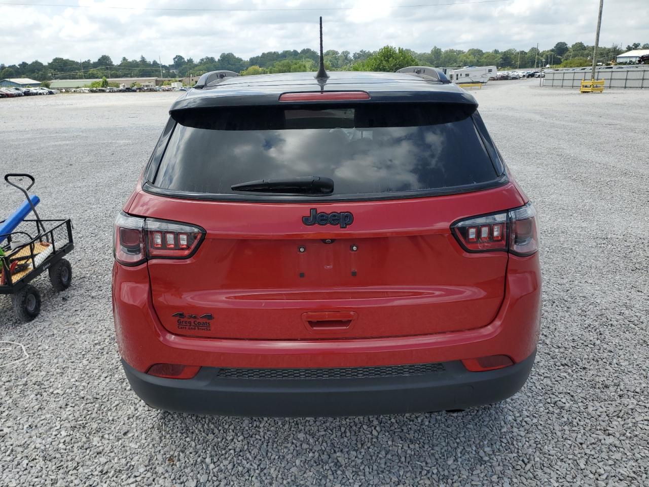2021 Jeep Compass Latitude VIN: 3C4NJDBB0MT525948 Lot: 70083405