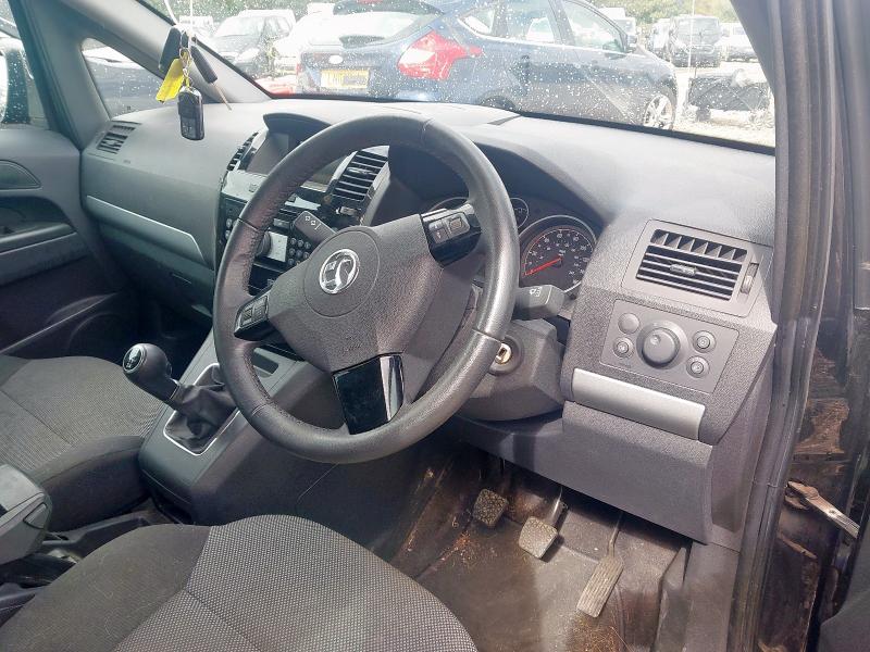 2012 VAUXHALL ZAFIRA EXCLUSIV 
