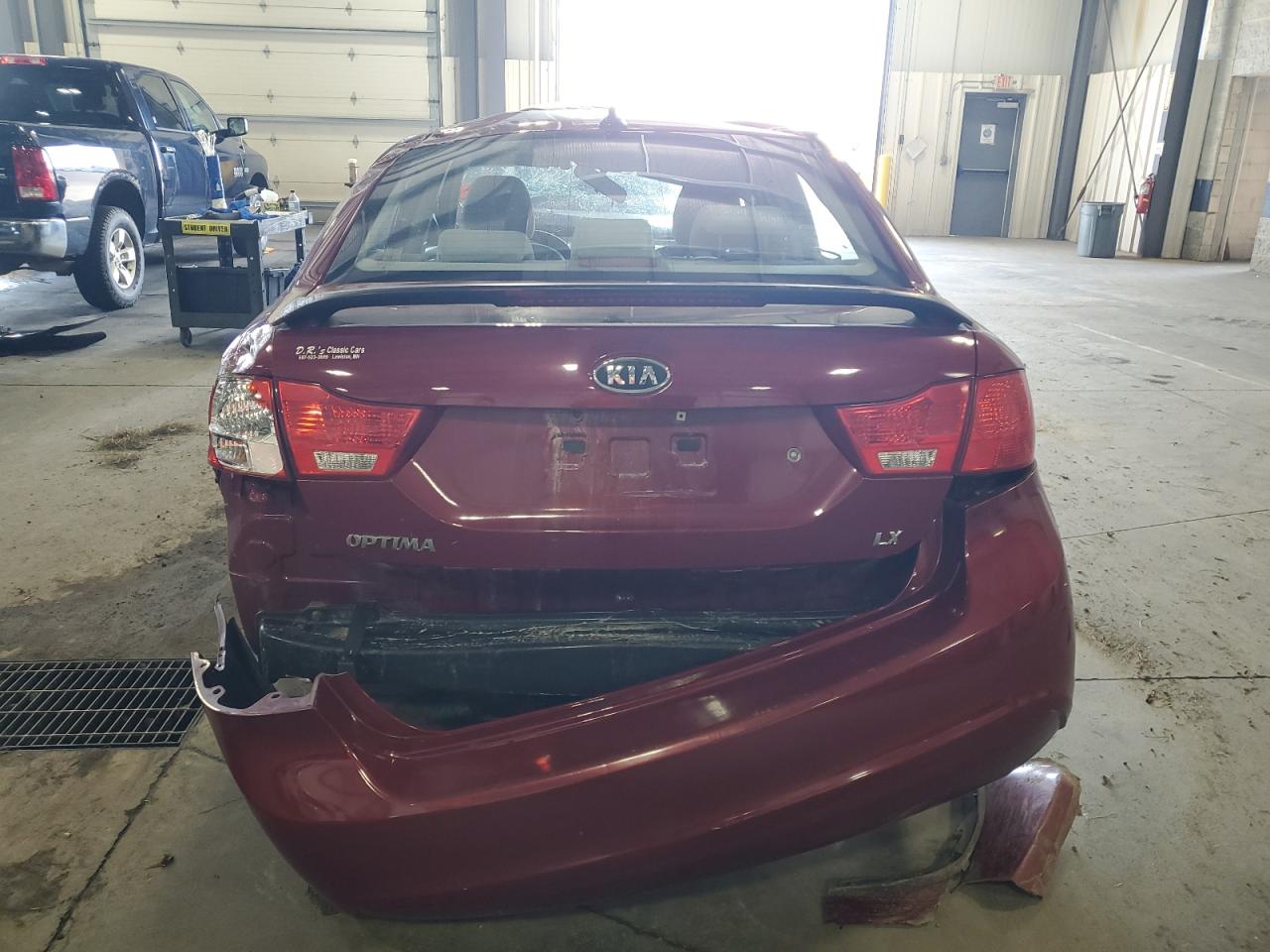 2009 Kia Optima Lx VIN: KNAGE228995317450 Lot: 70146635