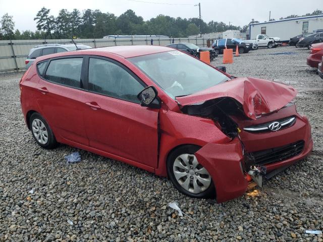  HYUNDAI ACCENT 2016 Red
