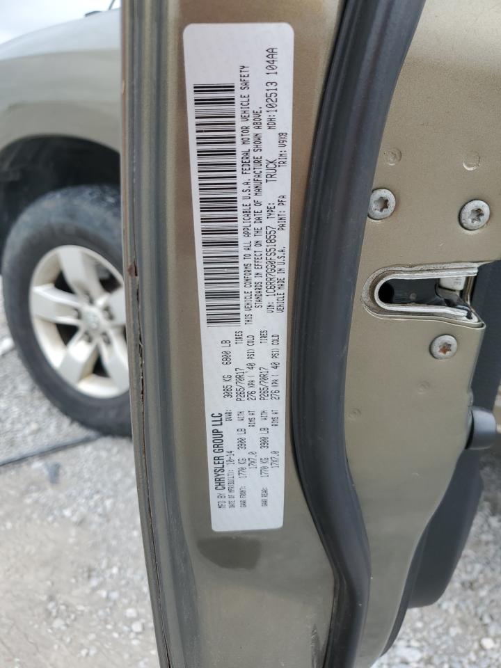 1C6RR7GG0FS518557 2015 Ram 1500 Slt