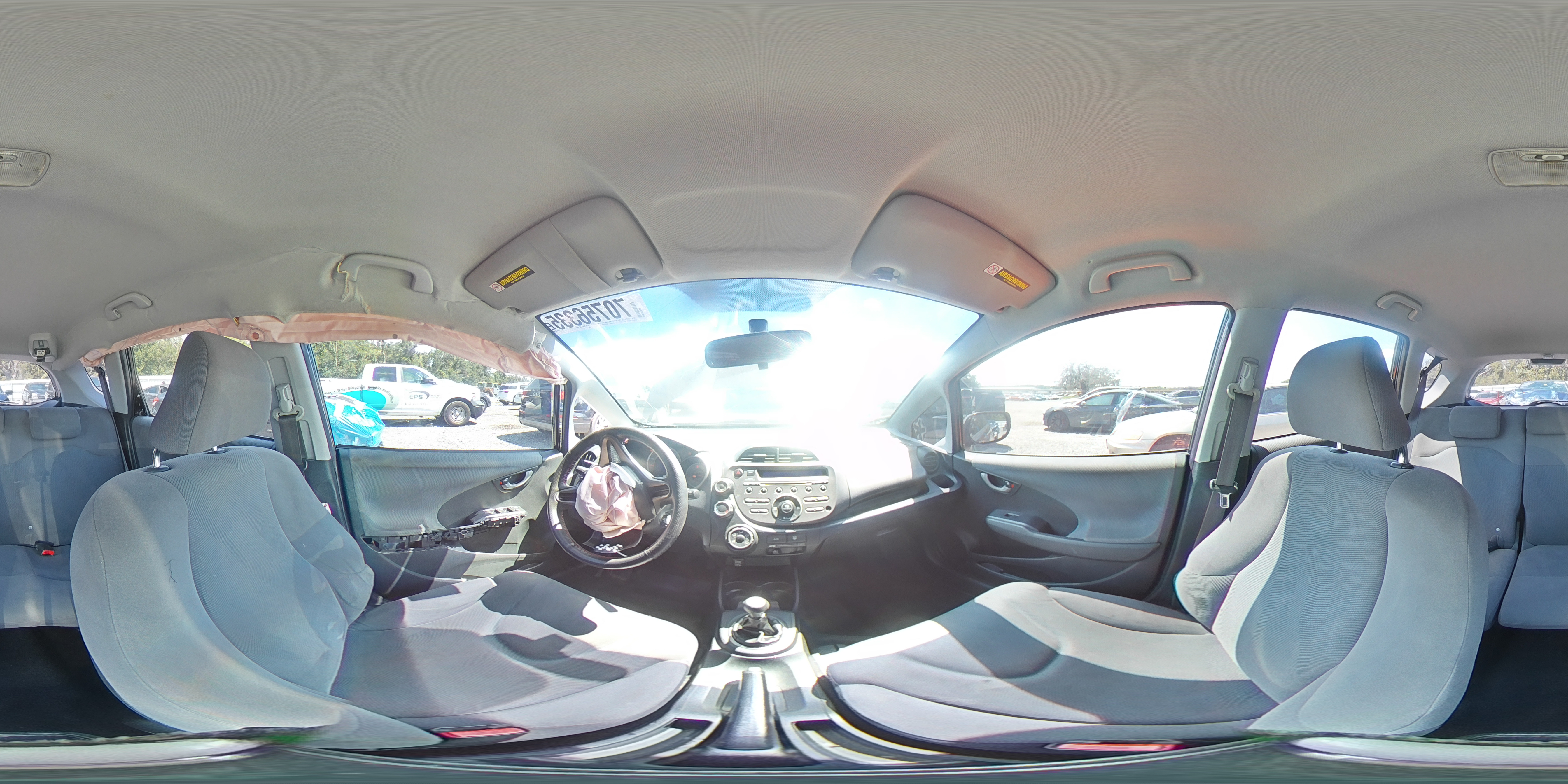 2010 Honda Fit VIN: JHMGE8G24AC034009 Lot: 70756335
