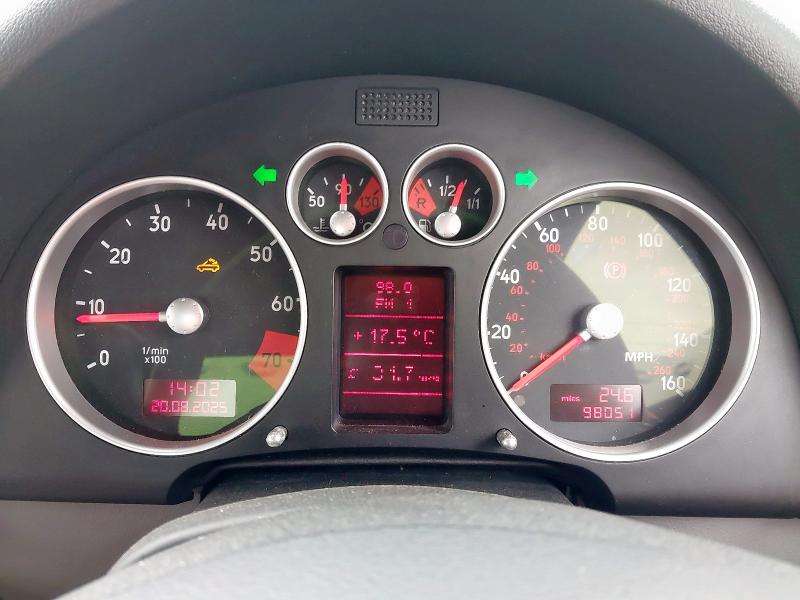 2002 AUDI TT QUATTRO (225 BHP) 