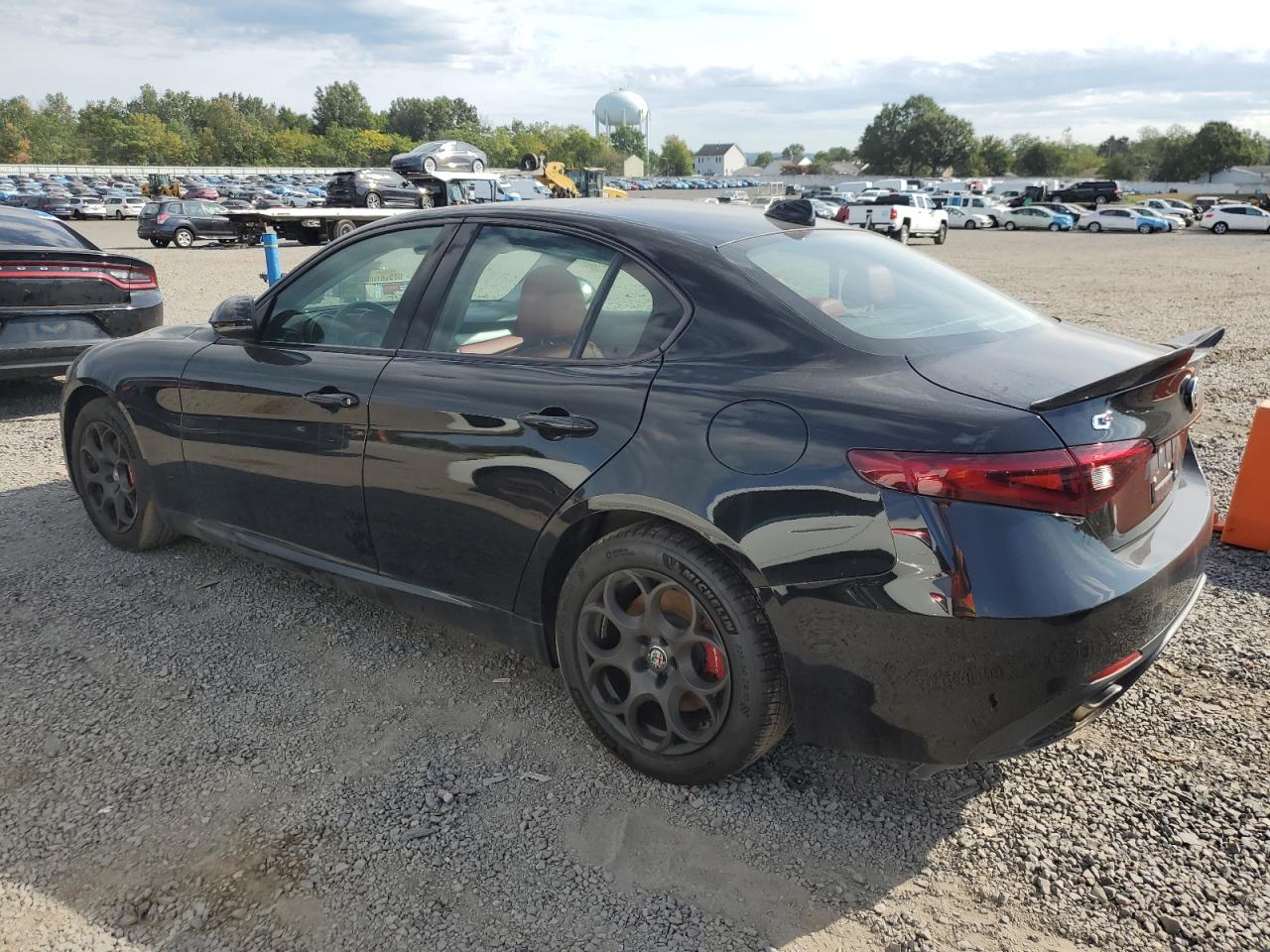 2018 Alfa Romeo Giulia Ti Q4 black null gas ZARFAEEN5J7583754 photo #3