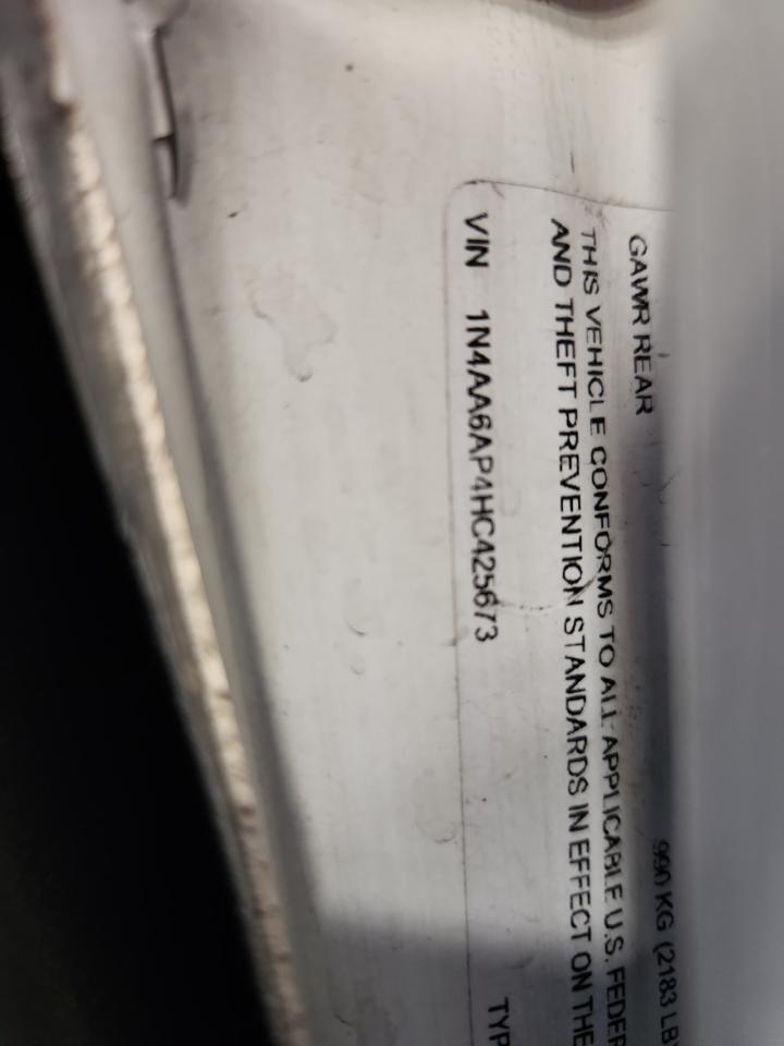 2017 Nissan Maxima 3.5S VIN: 1N4AA6AP4HC425673 Lot: 70689775