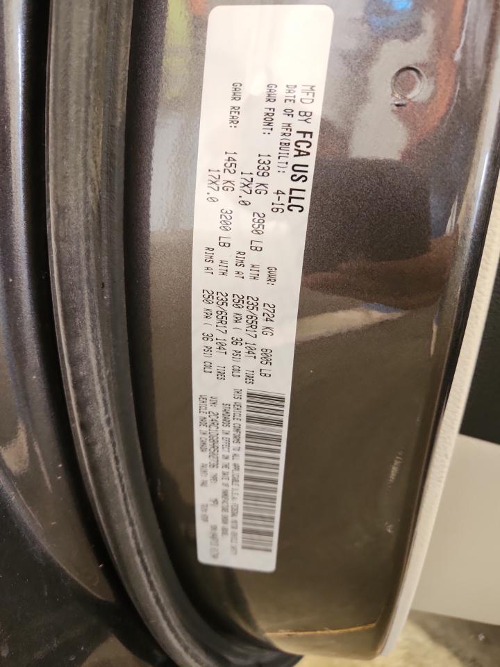 2017 Chrysler Pacifica Touring VIN: 2C4RC1DG8HR502736 Lot: 70742535