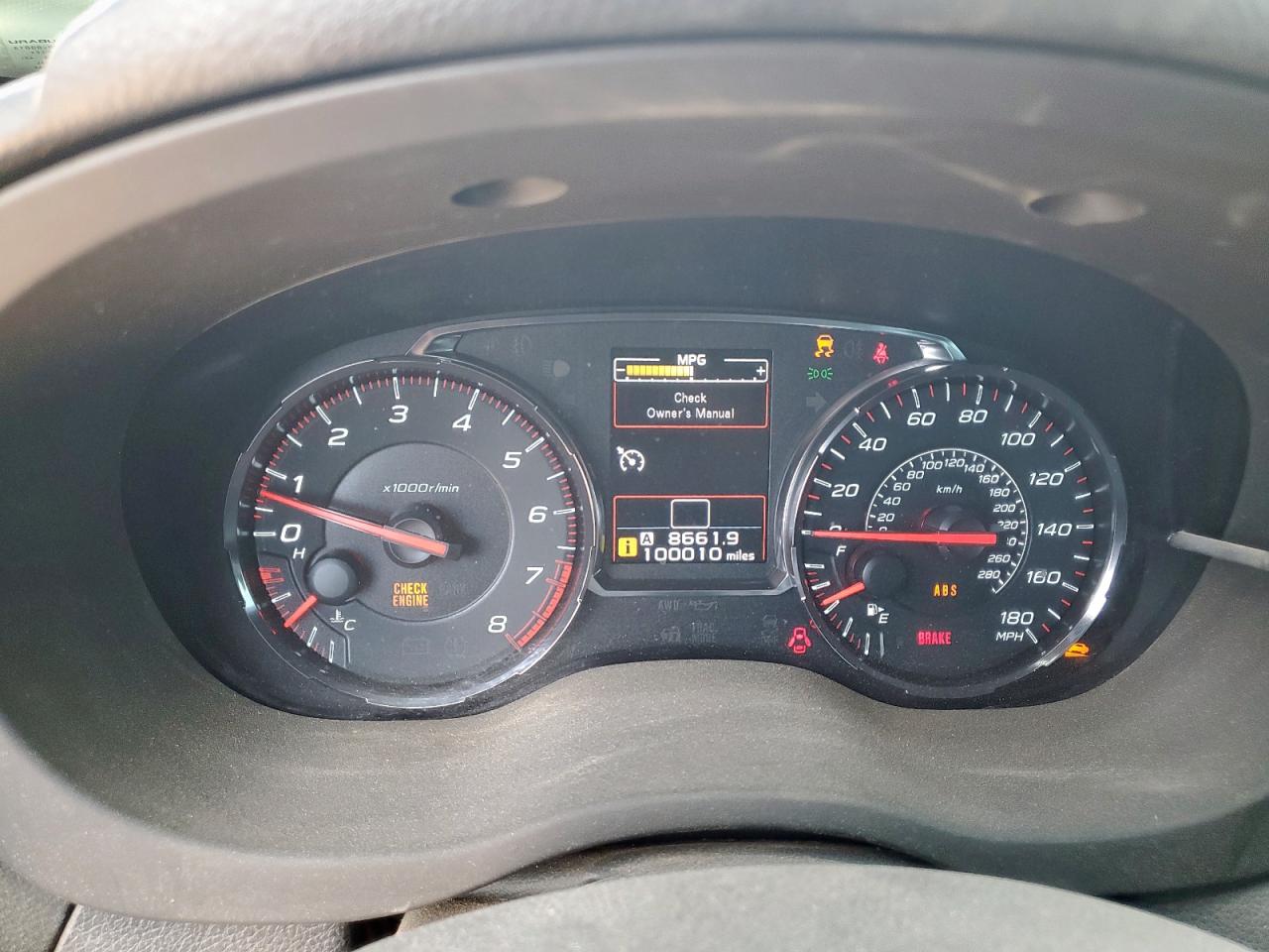 2018 Subaru Wrx VIN: JF1VA1A63J9838781 Lot: 70536165