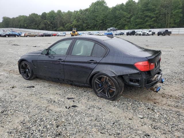 Sedans BMW M3 2016 Granatowy