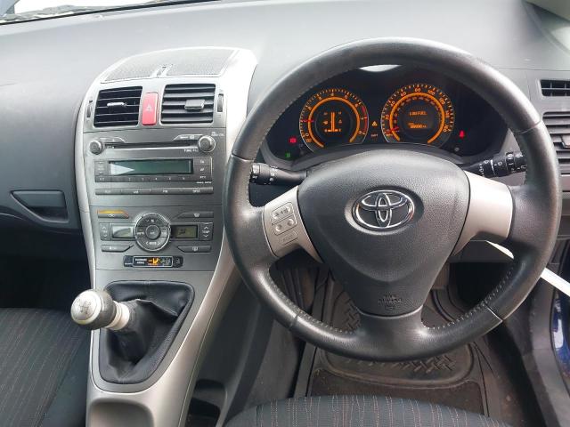 2009 TOYOTA AURIS TR STOPSTART VVTI 1.33 DUAL VVTI TR 5DR