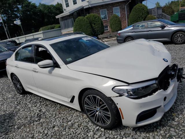  BMW 5 SERIES 2018 Белы