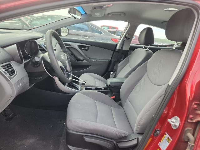  HYUNDAI ELANTRA 2014 Burgundy