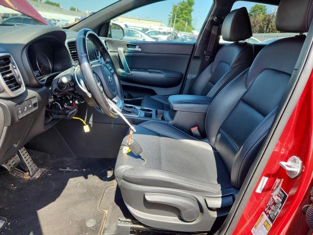  KIA SPORTAGE 2020 Красный