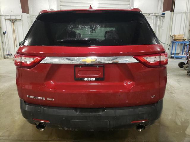  CHEVROLET TRAVERSE 2018 Красный
