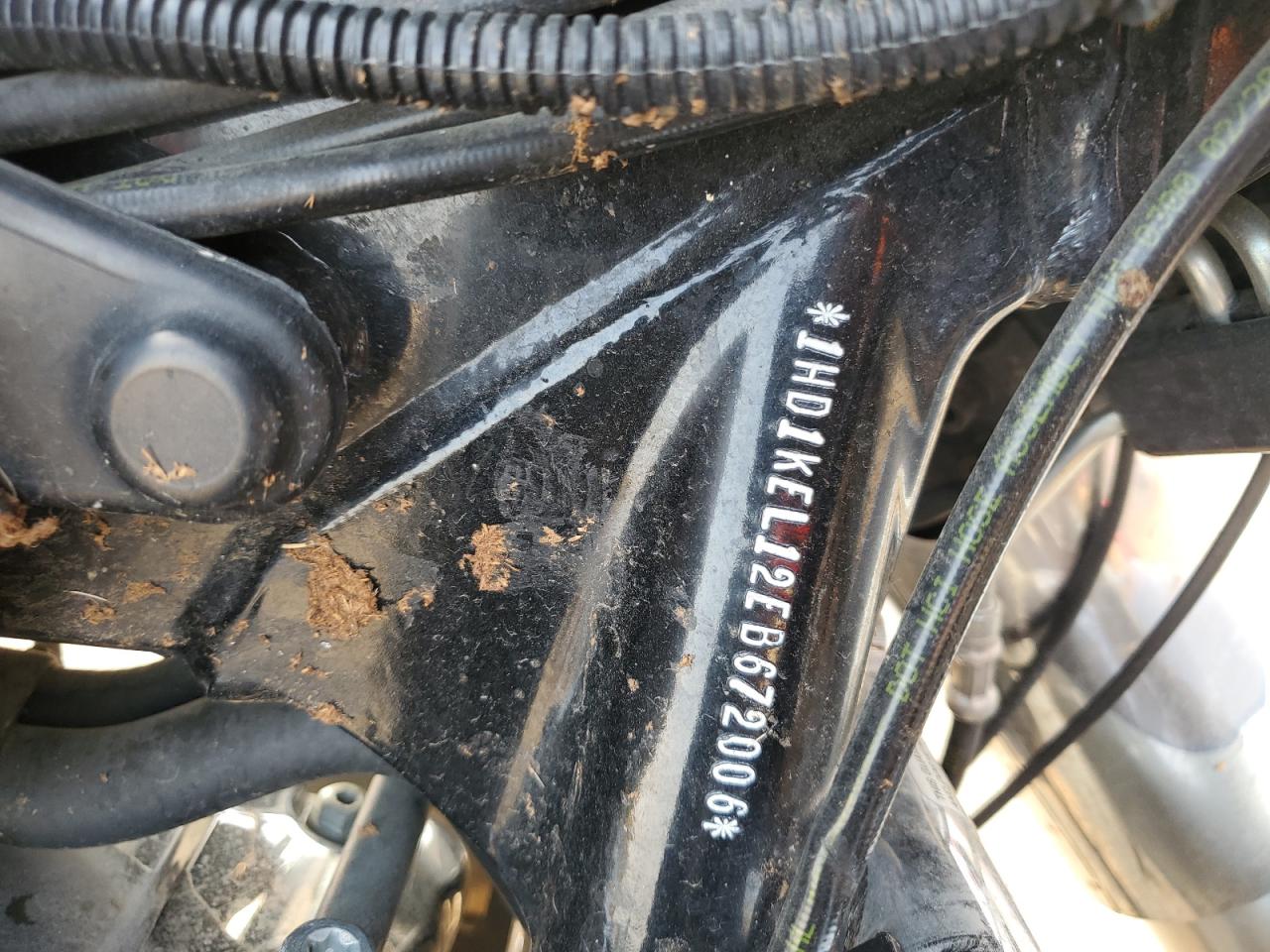 2014 Harley-Davidson Flhtk Electra Glide Ultra Limited VIN: 1HD1KEL12EB672006 Lot: 70495505