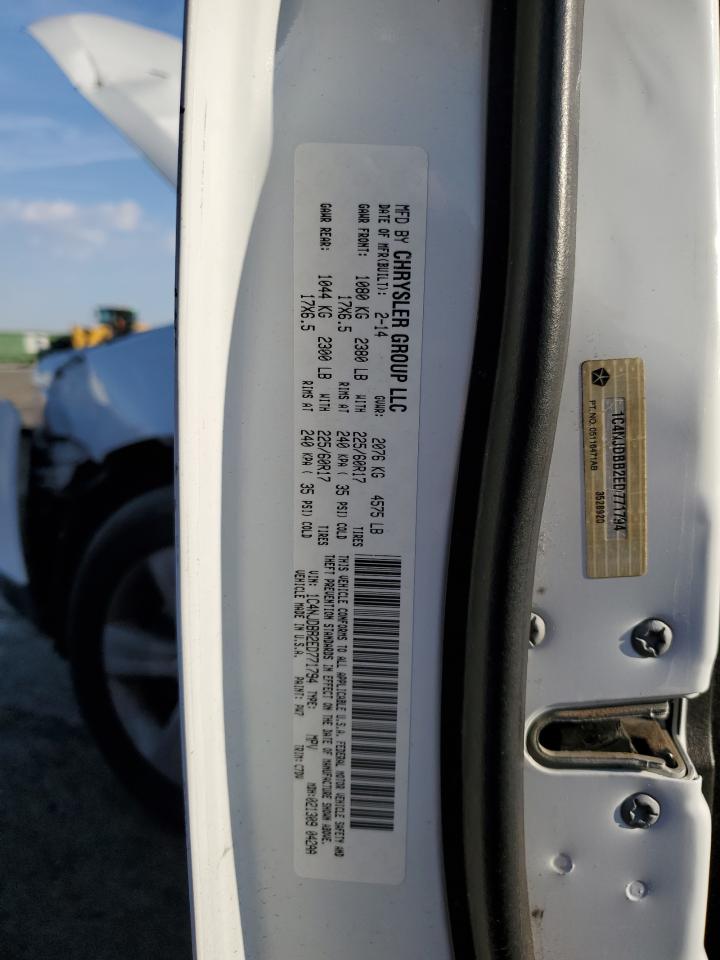 2014 Jeep Compass Sport VIN: 1C4NJDBB2ED771794 Lot: 68993885