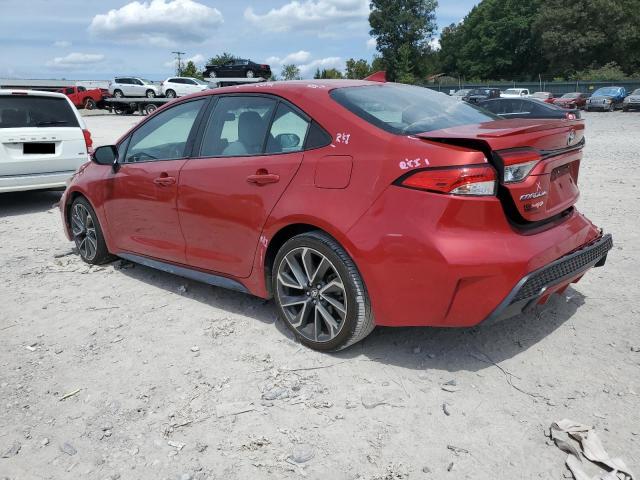  TOYOTA COROLLA 2020 Красный