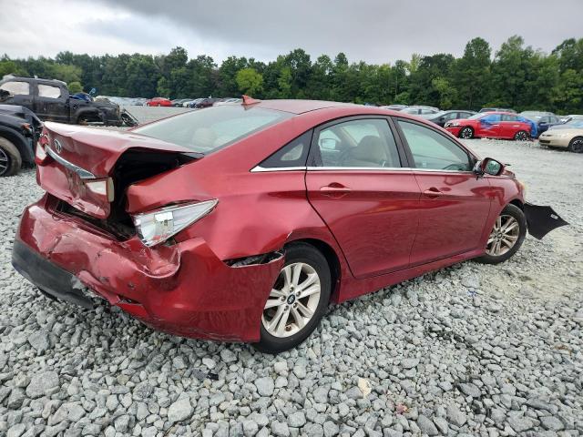 Sedans HYUNDAI SONATA 2014 Czerwony