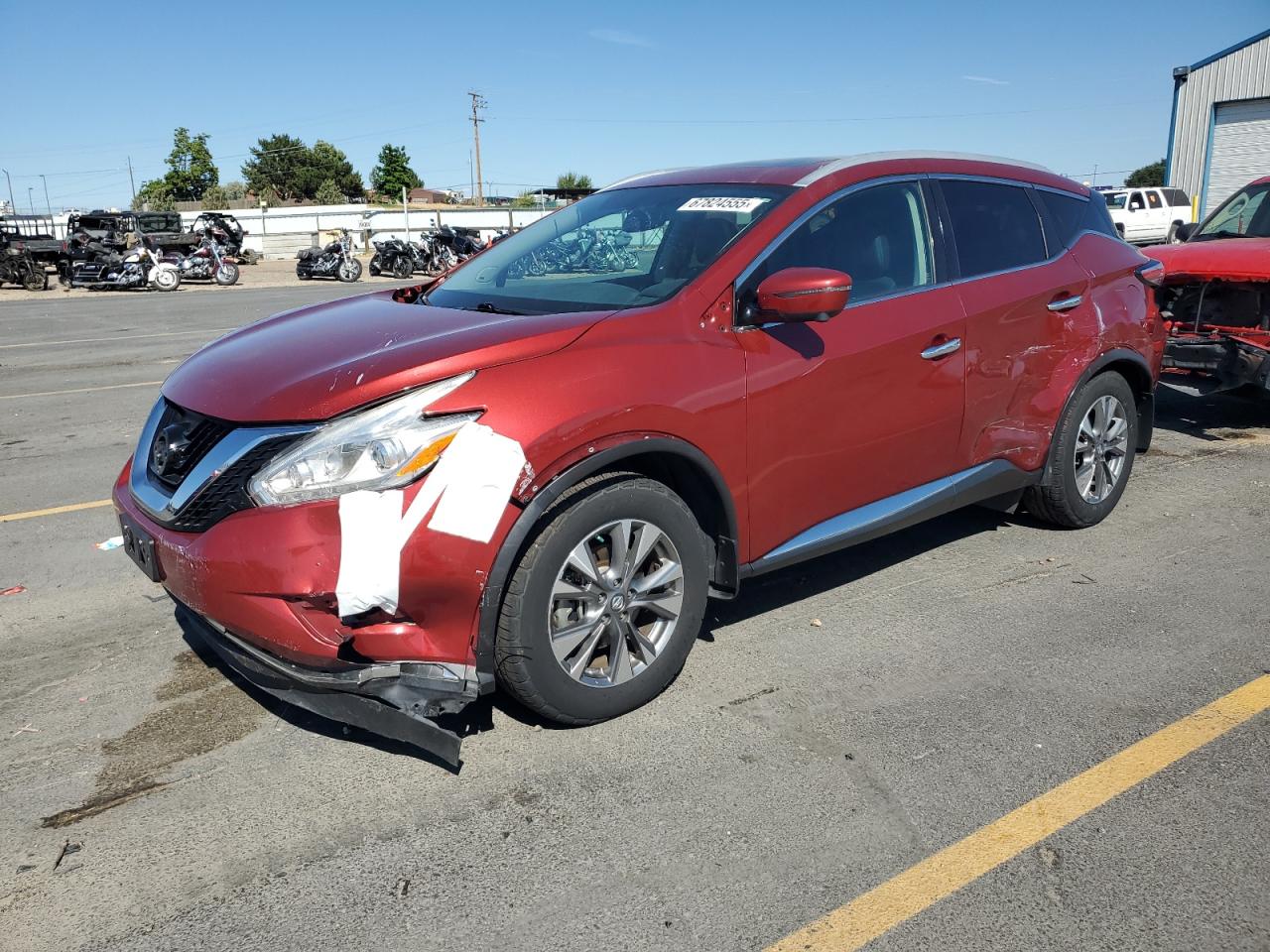 2017 Nissan Murano S VIN: 5N1AZ2MH4HN176541 Lot: 67824555