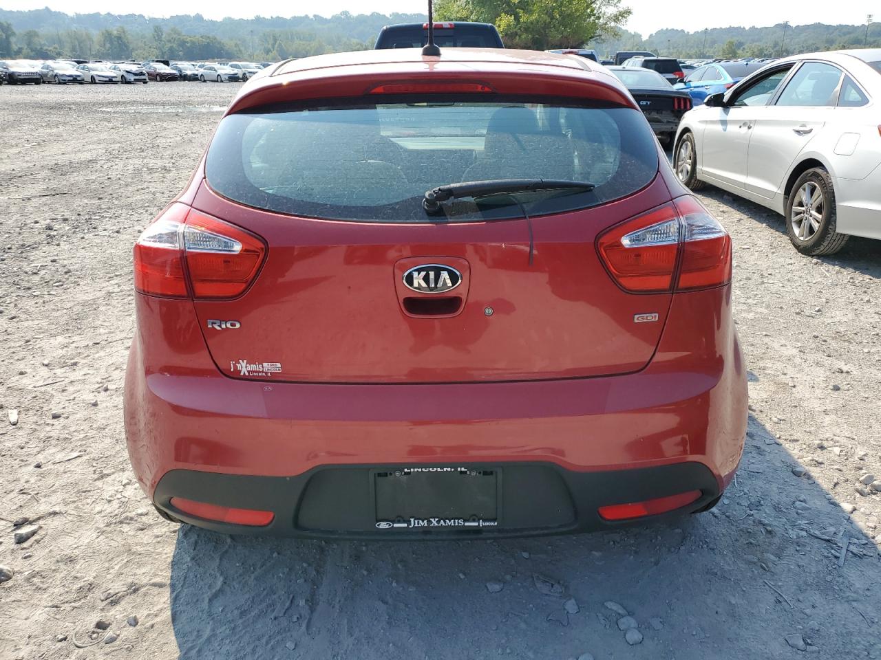 2013 Kia Rio Lx VIN: KNADM5A3XD6158499 Lot: 69357565