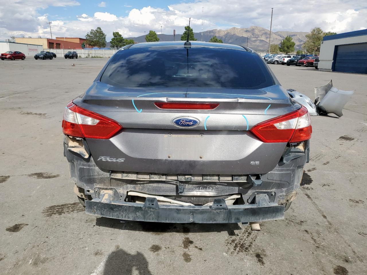 2014 Ford Focus Se VIN: 1FADP3F28EL306432 Lot: 71063975