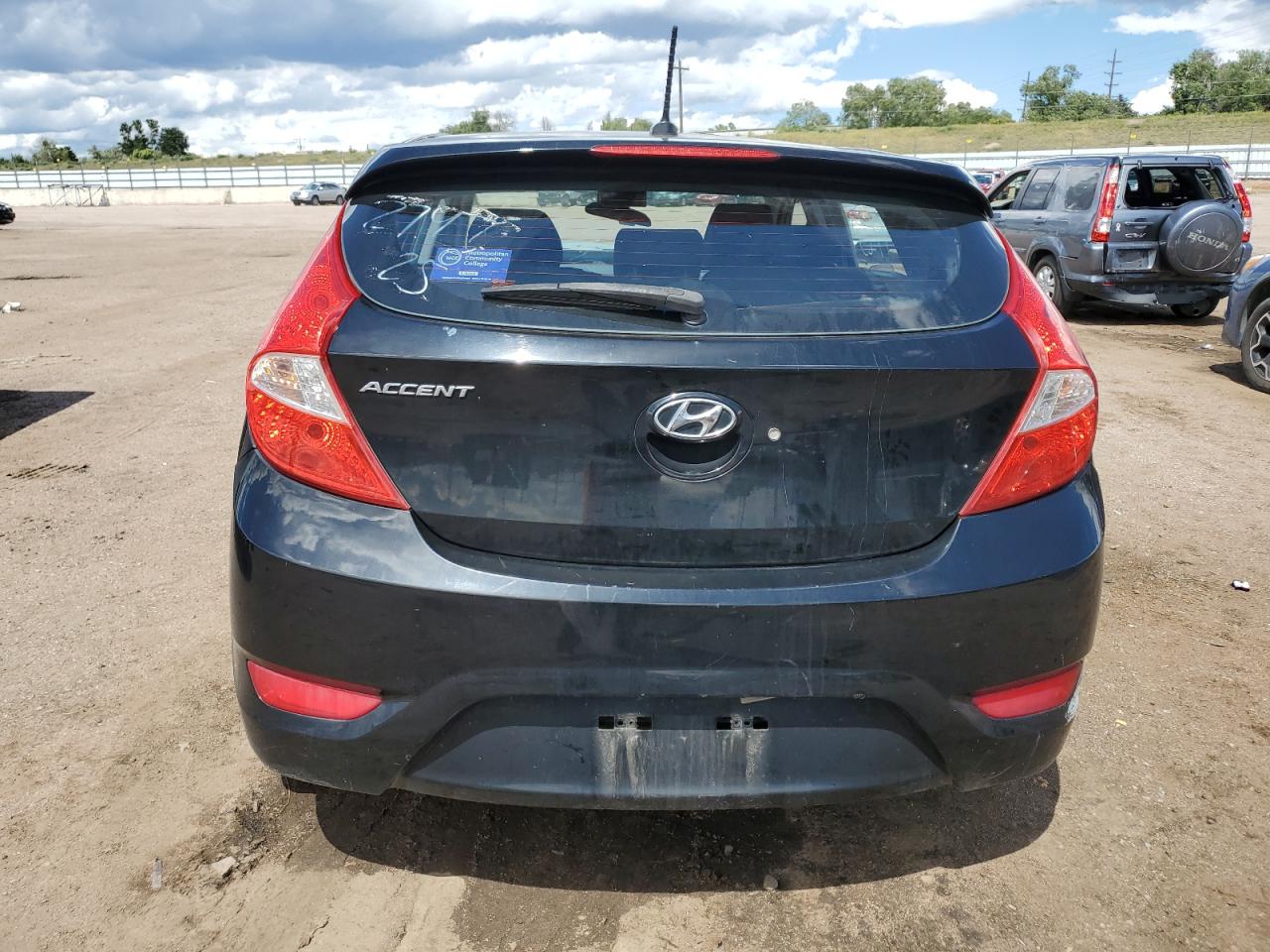 2012 Hyundai Accent Gls VIN: KMHCU5AE6CU049477 Lot: 70322575