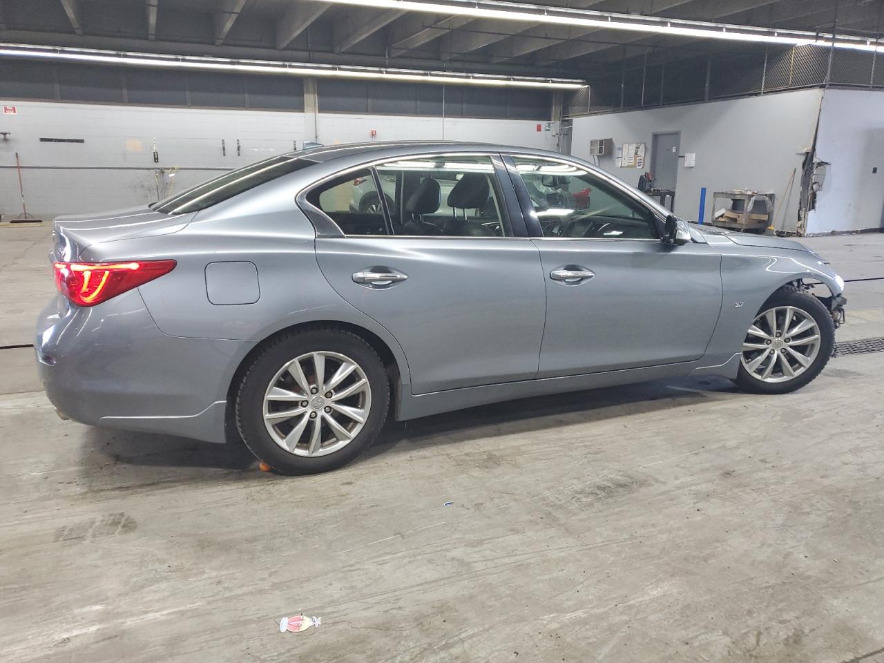 2014 Infiniti Q50 Base blue  gas JN1BV7AR2EM680597 photo #4