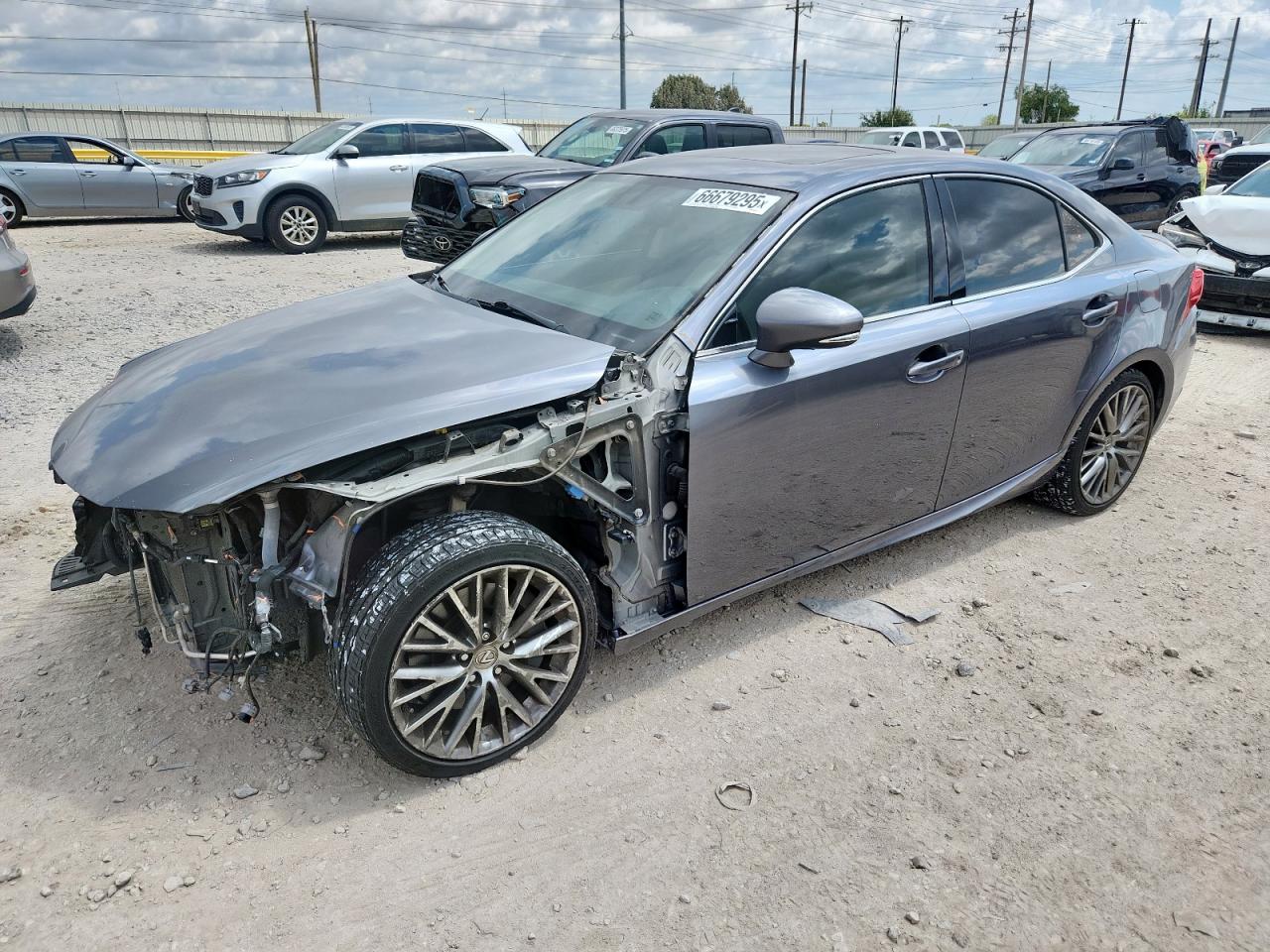 2016 Lexus Is 200T grey null gas JTHBA1D21G5012693 photo #1