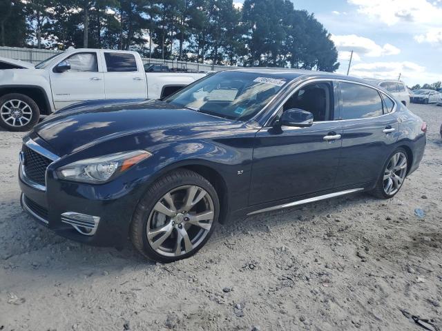  INFINITI Q70 2016 Синий