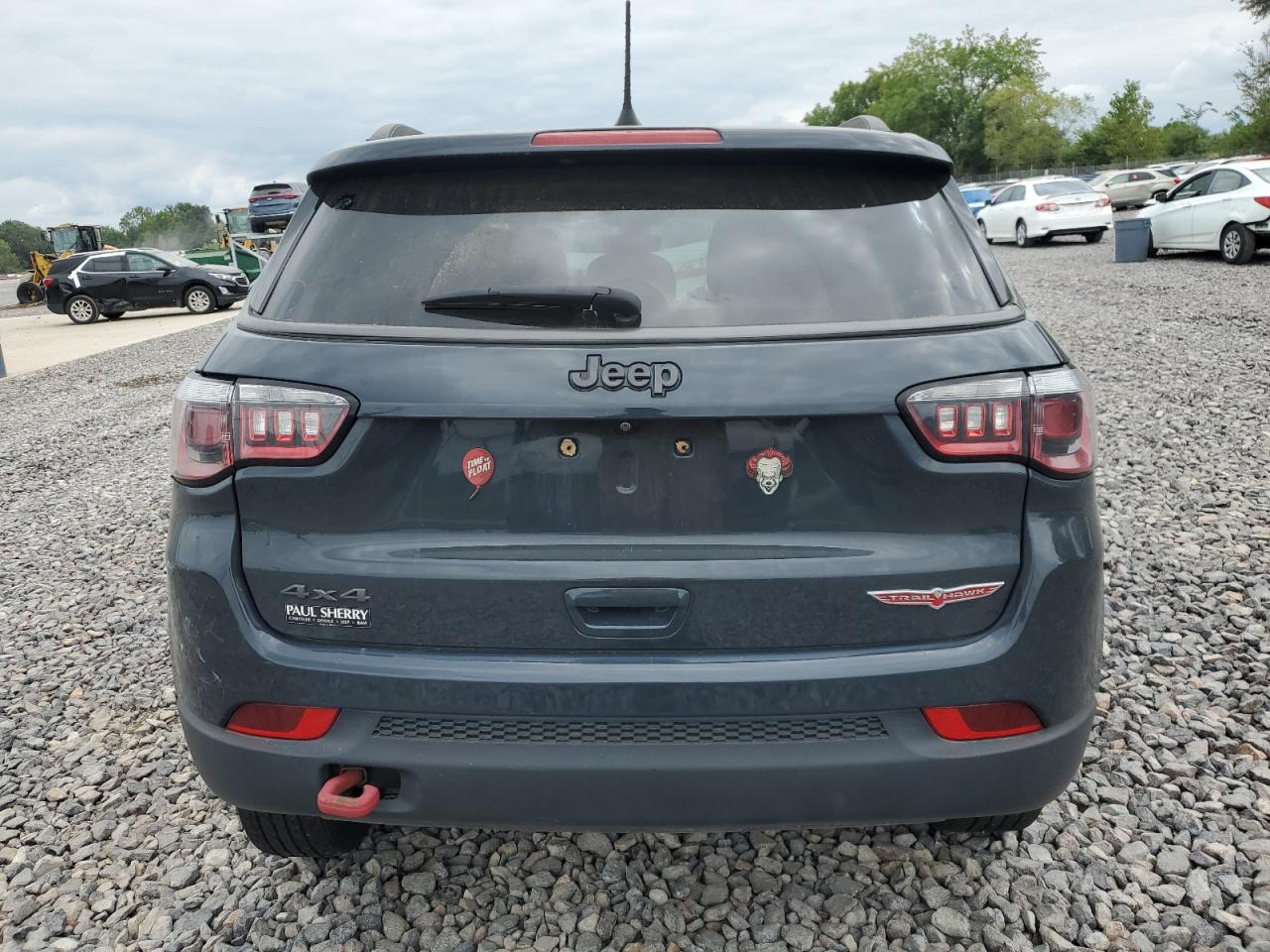2018 Jeep Compass Trailhawk VIN: 3C4NJDDB1JT376829 Lot: 69568415