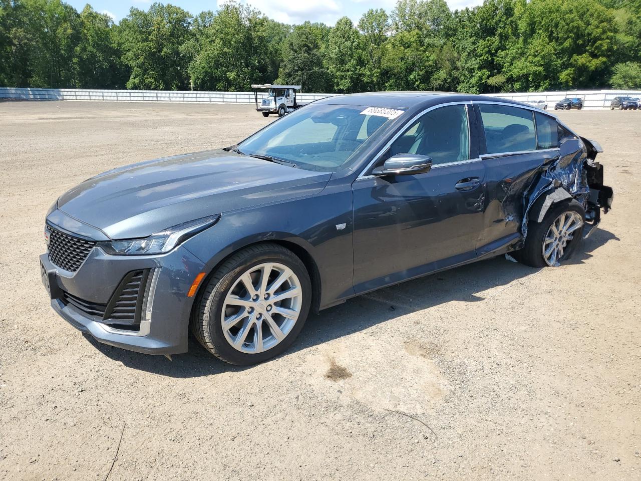 2020 Cadillac Ct5 Luxury grey null gas 1G6DX5RK5L0141006 photo #1